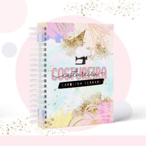 Caderno Pautado Profissão Costureira