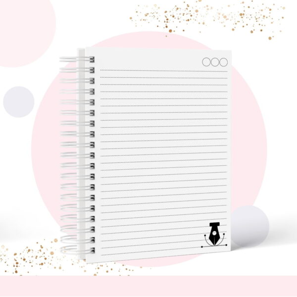 Caderno Pautado Profissão Design