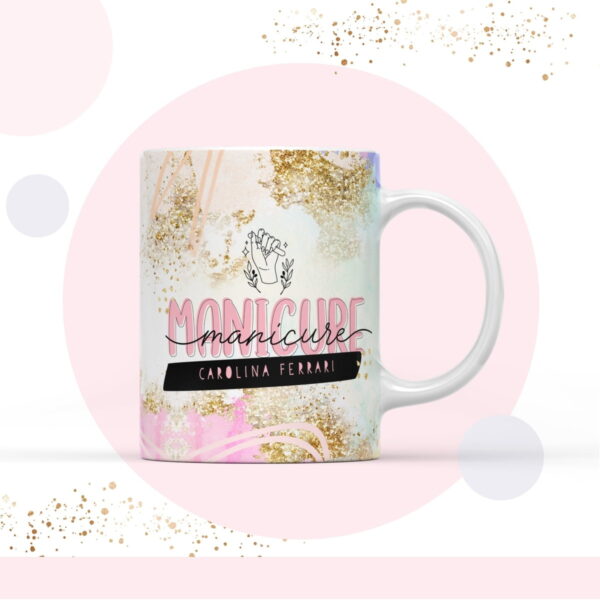 Caderno Pautado Profissão Manicure
