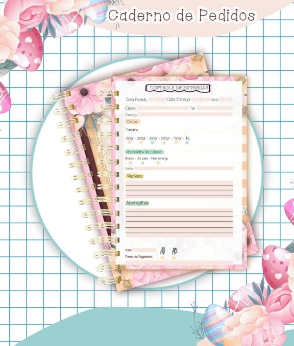 Caderno Pedidos Páscoa Mod5