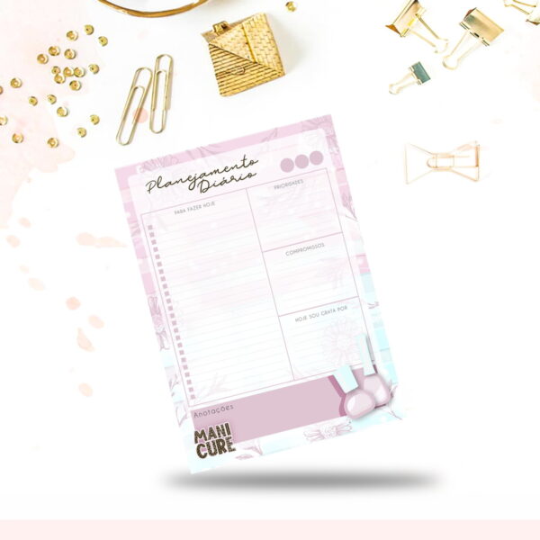 Caderno Profissão Manicure