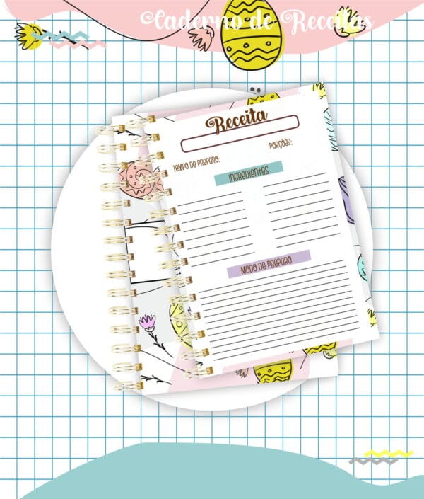 Caderno Receitas Páscoa Mod04