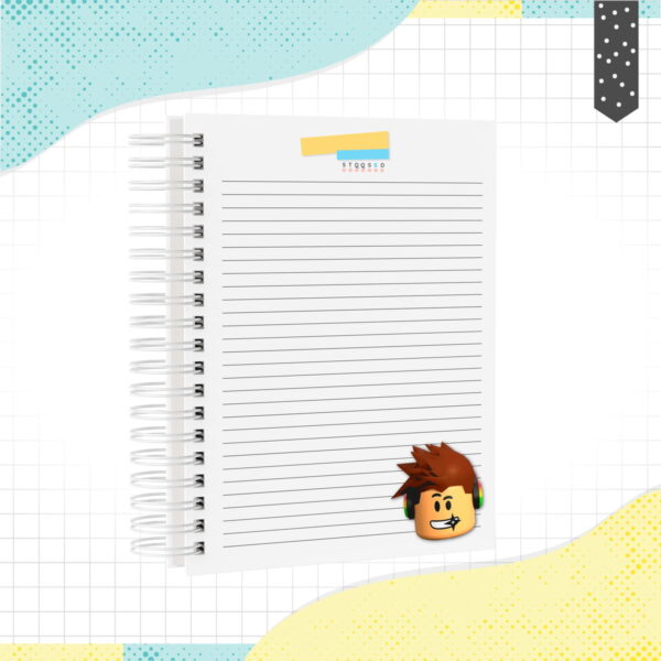 Caderno Roblox