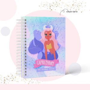 Caderno Signo Capricórnio