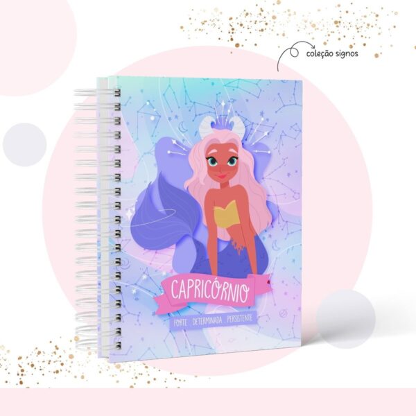 Caderno Signo Capricórnio