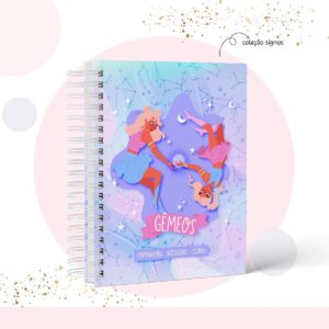Caderno Signo Gêmeos