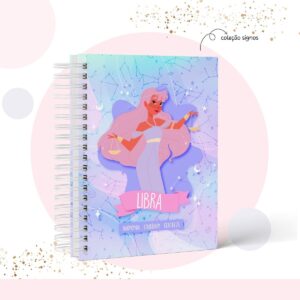 Caderno Signo Libra