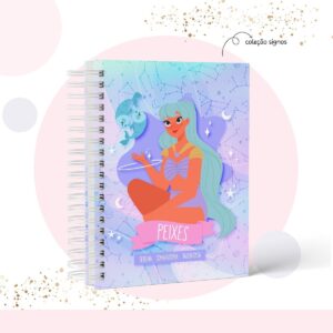 Caderno Signo Peixes