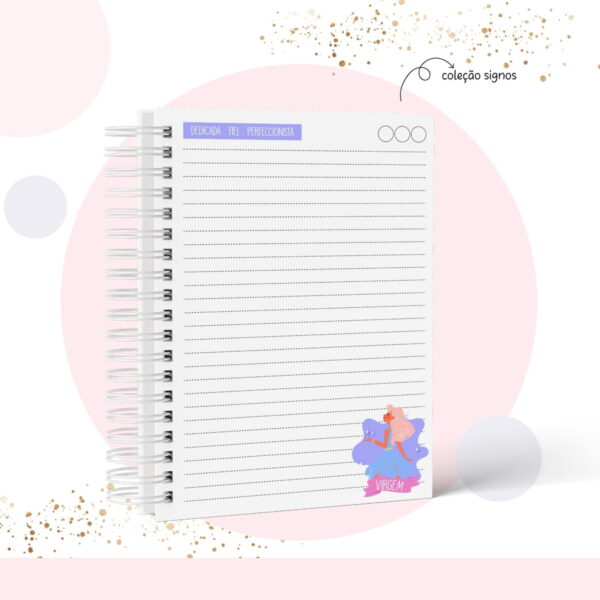 Caderno Signo Virgem