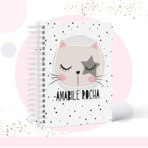 Caderno Teen Menina - Modelo 4 - Arquivo Digital