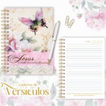 Caderno Versículos Bíblicos - Arquivo Digital pdf Png