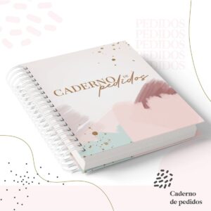 Cadernos de Pedidos Encadernação