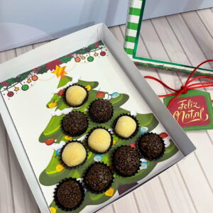 Caixa Árvore Natal Doces - Arquivo Digital