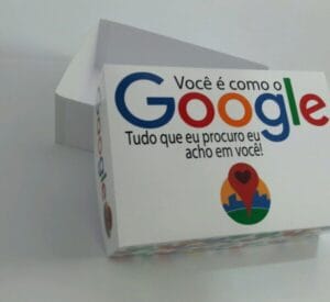 Caixa Dia dos Namorados Google