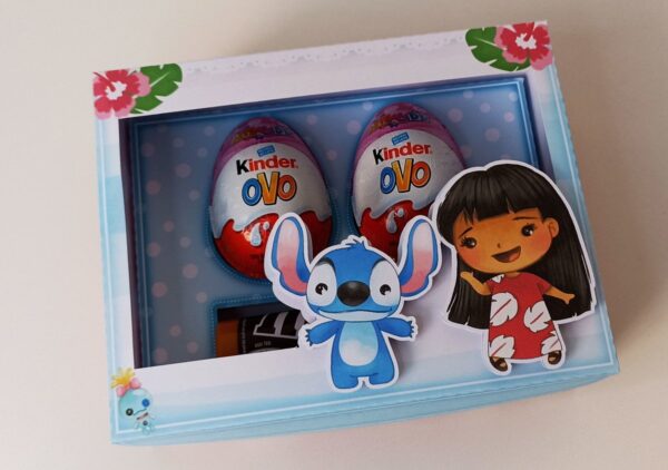 Caixa Kinder Ovo e mm