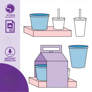 Caixa Kit Cinema Molde Limpo - Arquivo Digital