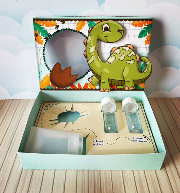 Caixa Páscoa Dino