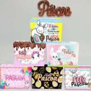 Caixas 06 Doces Páscoa