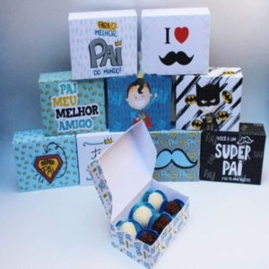 Caixas 6 Doces Dia Dos Pais