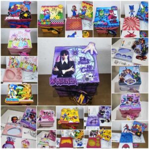 Caixas Explosões Páscoa Infantil