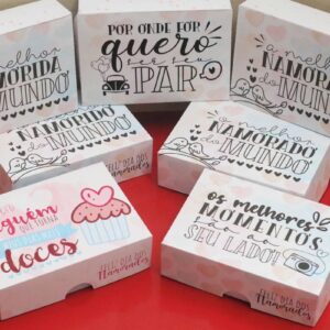 Caixas Grandes Doces Dia dos Namorados