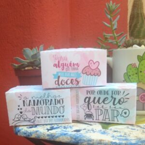 Caixas Pequenas Doces Dia dos Namorados