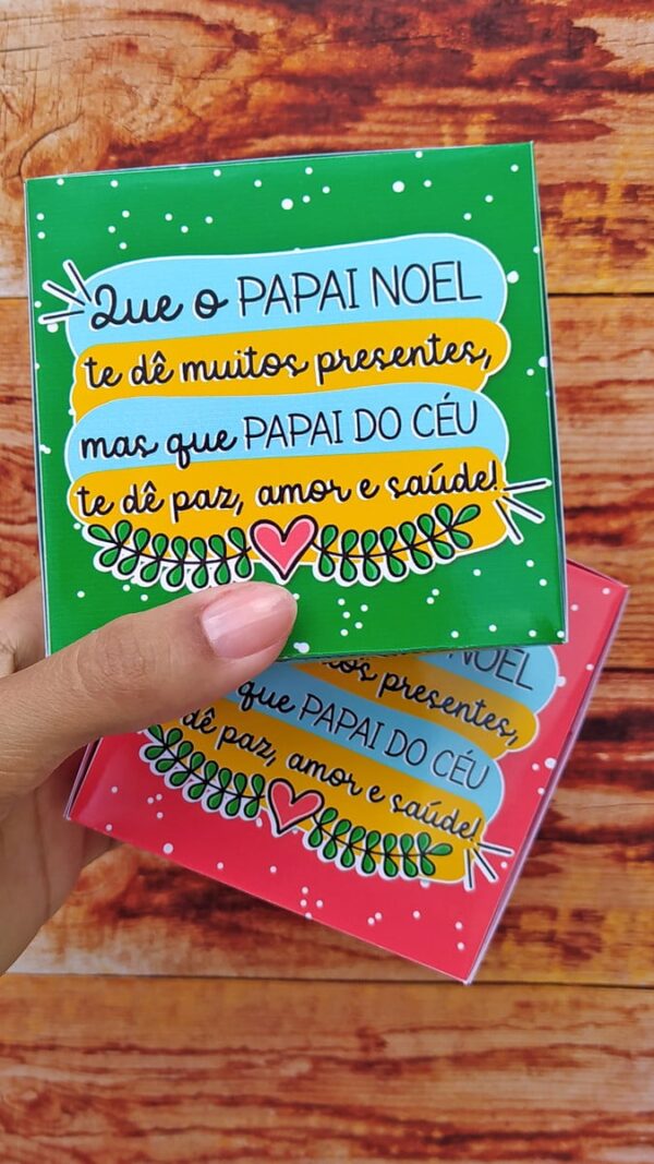 Caixinhas de Doces Natal