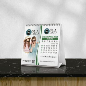 Calendário Digital 2026 para Imprimir - Arquivo Corel e pdf