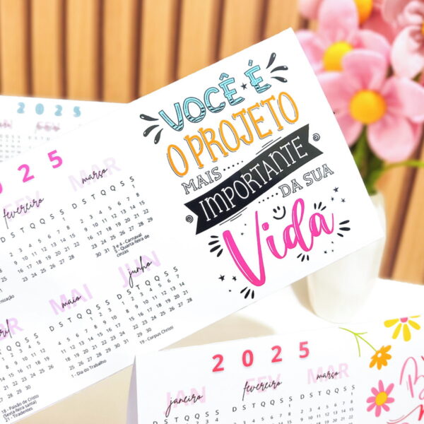 Calendários de Mesa 2025