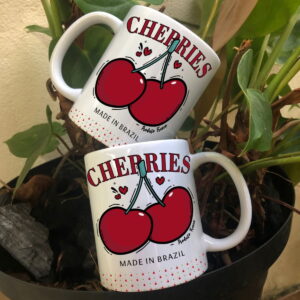 Caneca Cerejas - Png e Corel