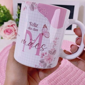Caneca Gratidão Dia das Mães - Arquivo Digital 10 Caneca Gratidão Dia das Mães - Arquivo Digital