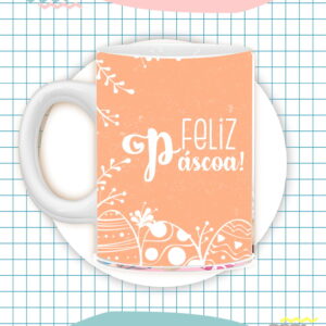 Caneca Páscoa 5 - Arquivo Digital