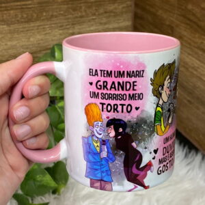 Caneca Sorriso Torto (ela) - Png