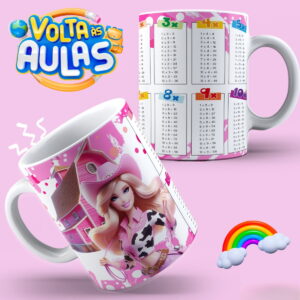 Caneca Tabuada - Arquivo Digital