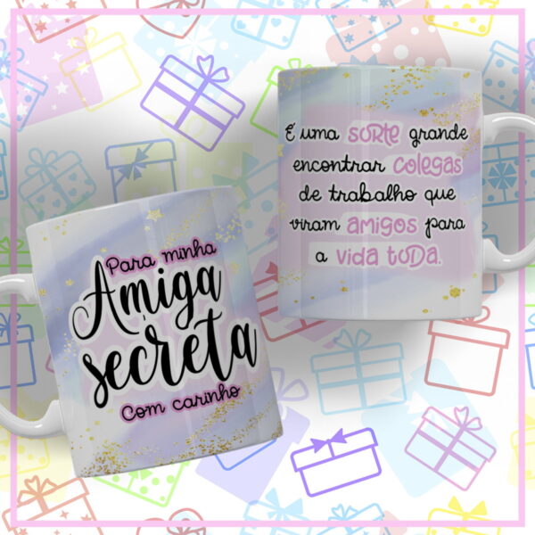 Canecas Amigo Secreto