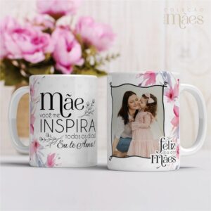Canecas com Foto Dia das Mães