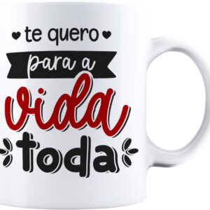 Canecas Lettering Dia dos Namorados - Arquivo Digital 22 Canecas Lettering Dia dos Namorados - Arquivo Digital