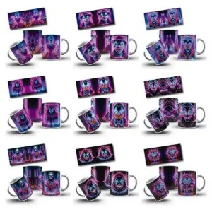 Canecas Neon: 20 Artes Coringa em JPG 26 Canecas Neon 20 Artes Coringa Em Jpg