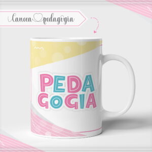 Canecas Pedagogia Profissões (Arte digital)