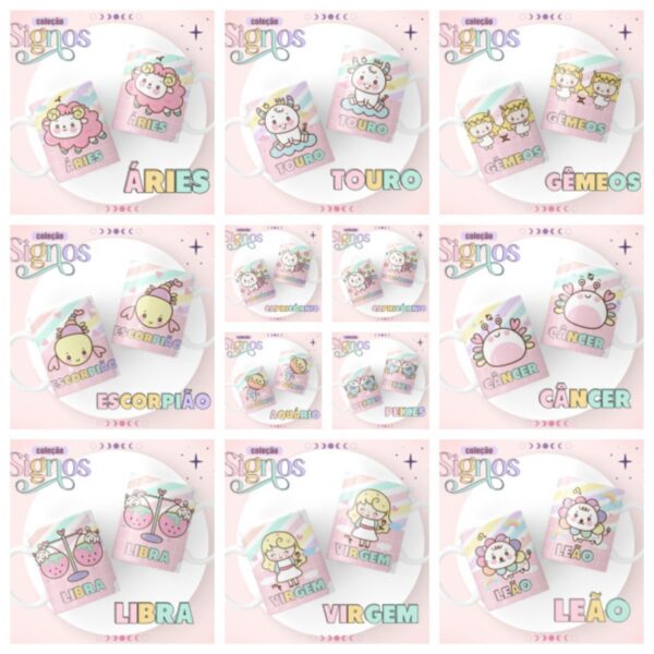 Canecas Signos Candy