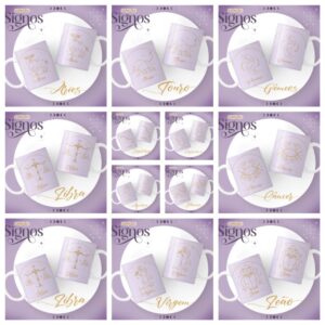 Canecas Signos Lilás