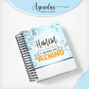 Capa Agenda Masculina Homem Sem Dividas - Arquivo Digital 9 Capa Agenda Masculina Homem Sem Dividas - Arquivo Digital