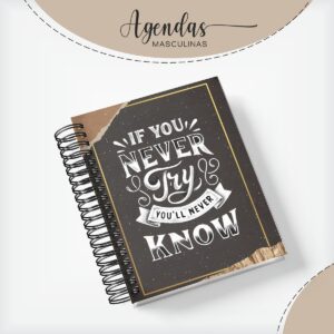 Capa Agenda Masculina If You