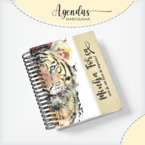 Capa Agenda Masculina Minha Força - Arquivo Digital 12 Capa Agenda Masculina Minha Força - Arquivo Digital