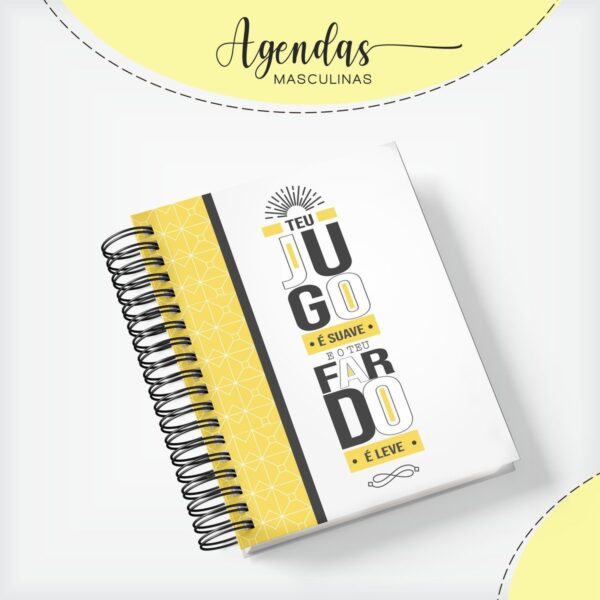 Capa Agenda Masculina Teu Jogo