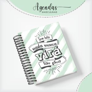 Capa Agenda Masculina Verde