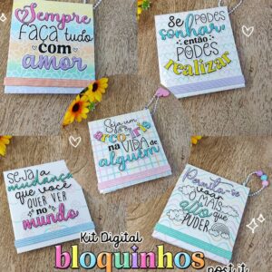 Capa de Bloquinhos Post It