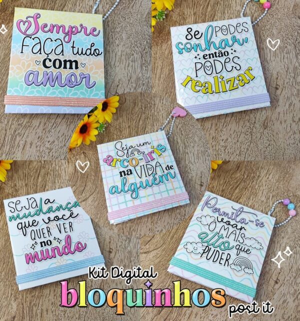 Capa de Bloquinhos Post It