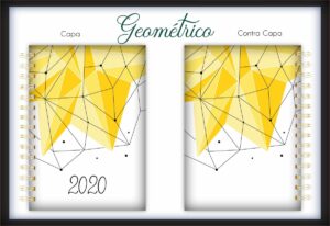 Capa e Contracapa Geométrico