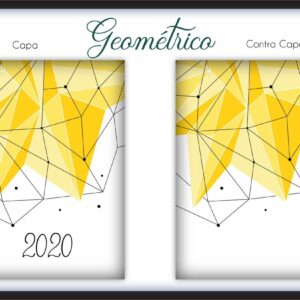 Capa e Contracapa Geométrico